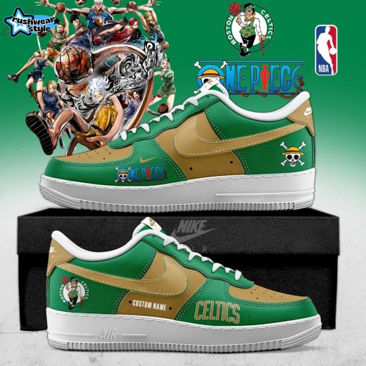 Boston Celtics x One Piece Limited Edition AF1 Sneakers