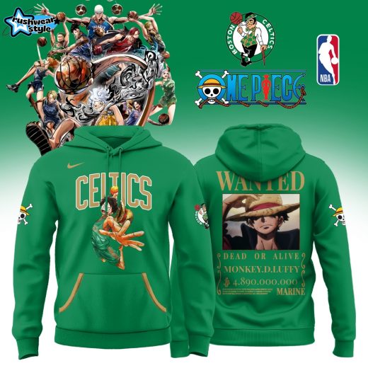 Boston Celtics x One Piece Limited Edition Hoodie