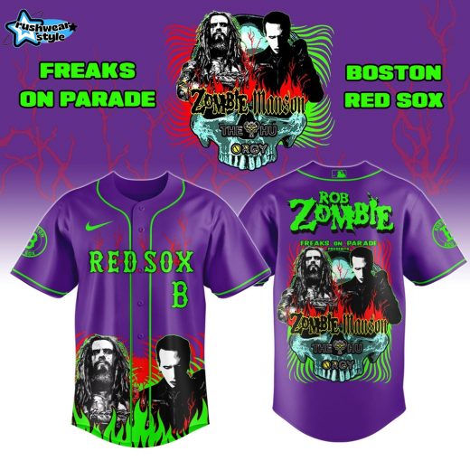 Boston Red Sox x Freaks On Parade Tour 2026 Colab Jersey Limited Edition
