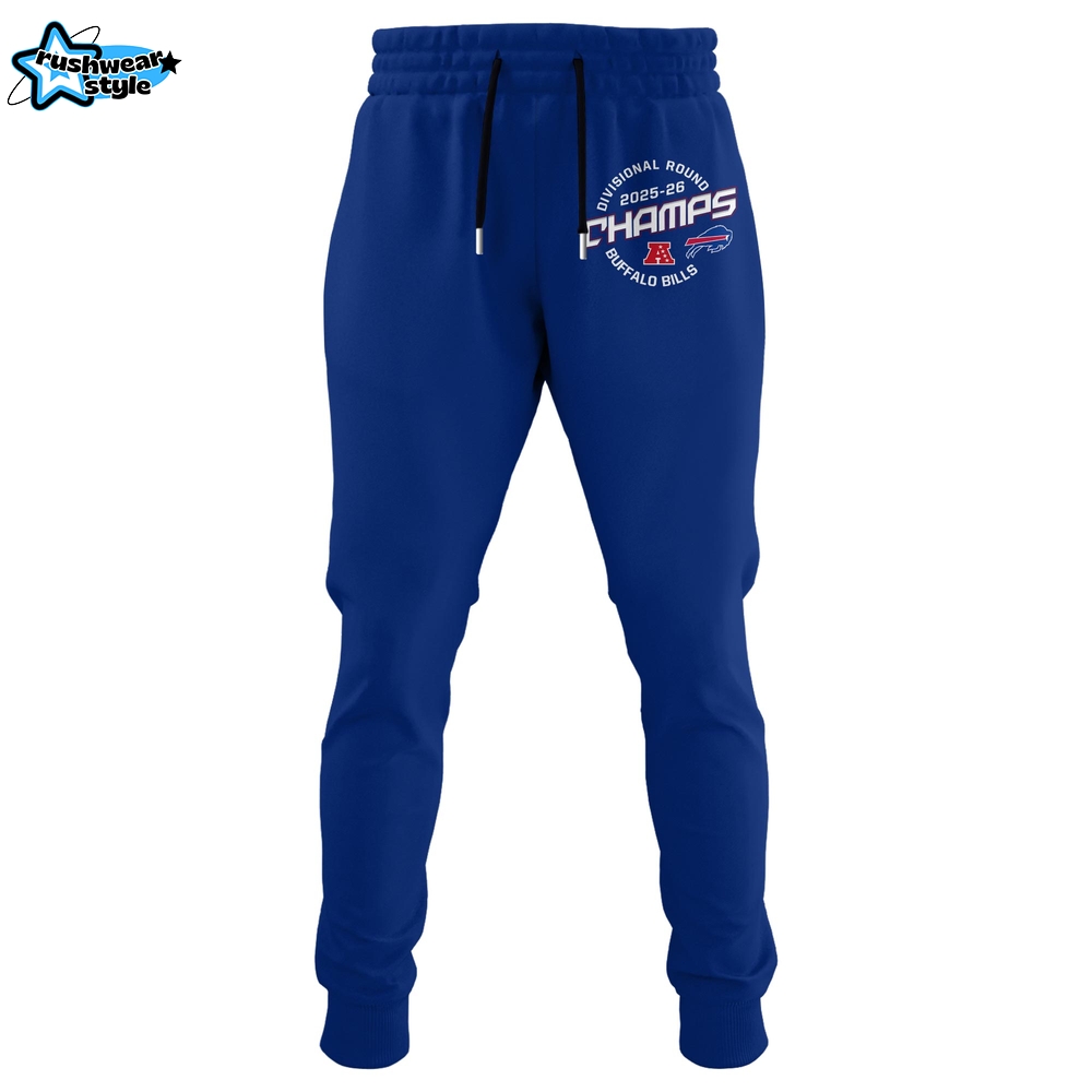 Buffalo Bills Divisional Round Champions 2025-26 Hoodie Limited Editions Buffalo Bills Divisional Round Champions 2025-26 Hoodie Limited Editions
