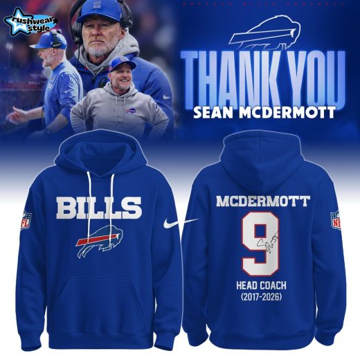 Buffalo Bills x Thank You Coach McDermott Hoodie