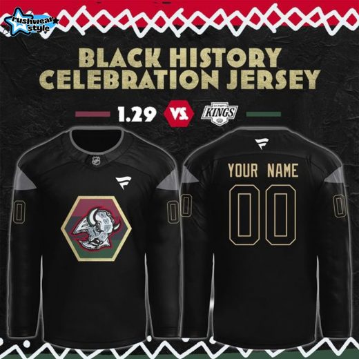 Buffalo Sabres 2025 Black History Month Celebration Hockey Jersey