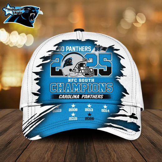 Carolina Panthers | Premium NFL NFC South Champions Super Bowl Classic Cap TD