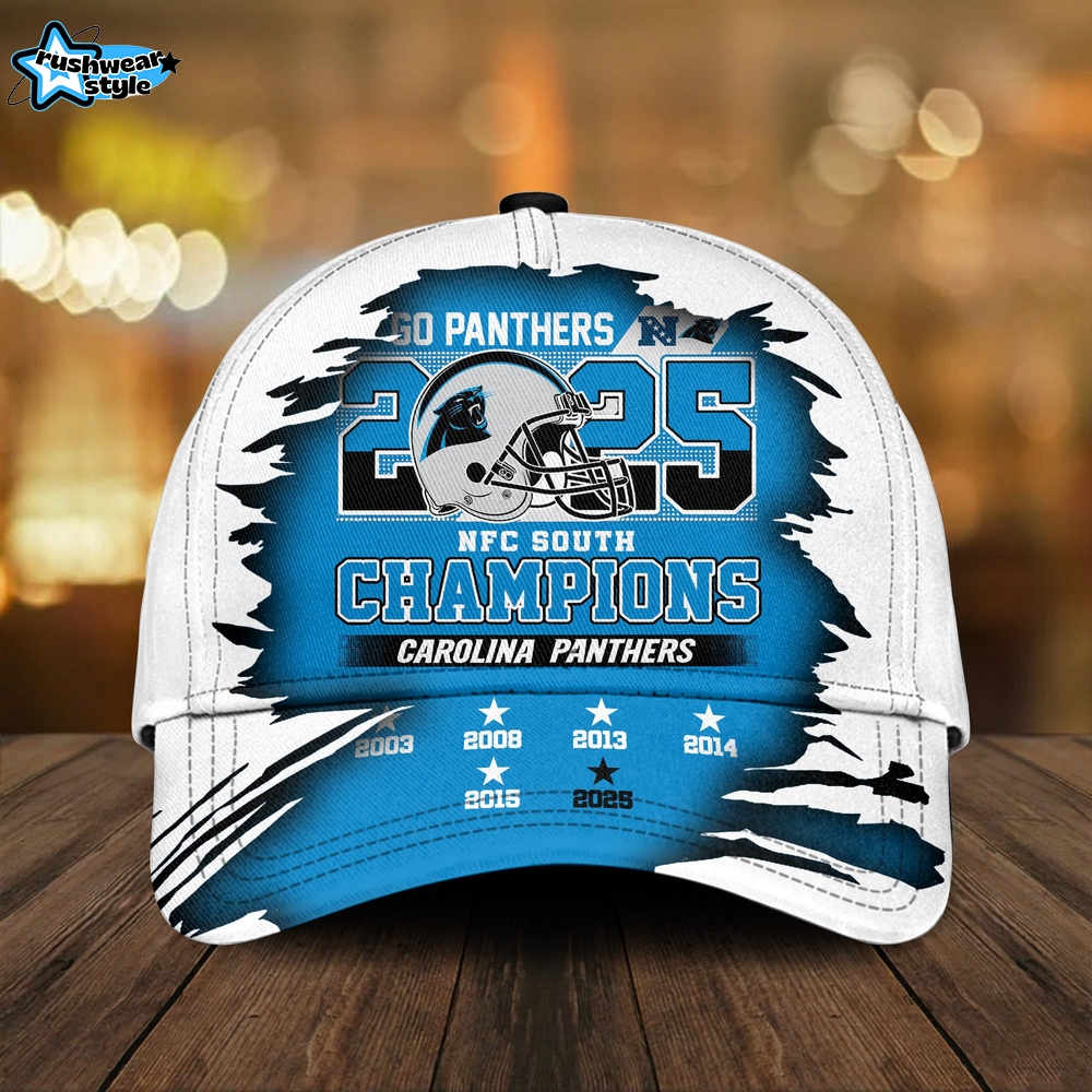 Carolina Panthers | Premium NFL NFC South Champions Super Bowl Classic Cap TD Carolina Panthers | Premium NFL NFC South Champions Super Bowl Classic Cap TD