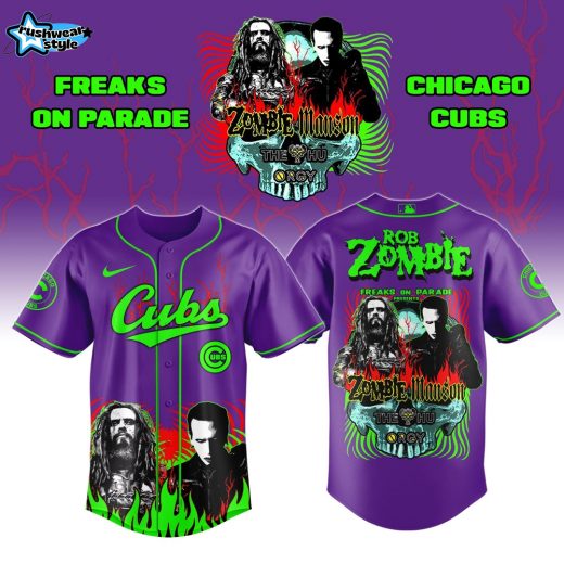 Chicago Cubs x Freaks On Parade Tour 2026 Colab Jersey Limited Edition