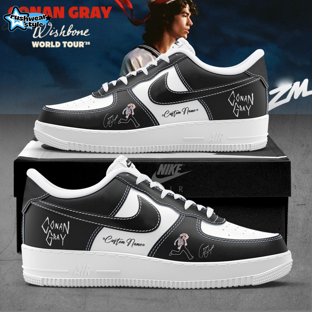Conan Gray Wishbone World Tour 2026 V3 AF1 Custom Name Limited Shoes Conan Gray Wishbone World Tour 2026 V3 AF1 Custom Name Limited Shoes