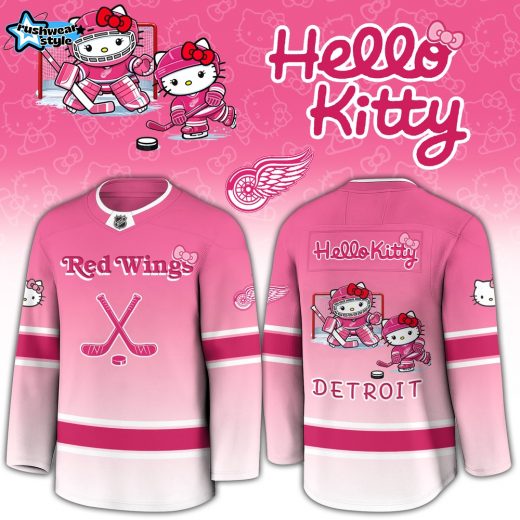 DET Red Wings Special Hello Kitty Limited Edition Jersey