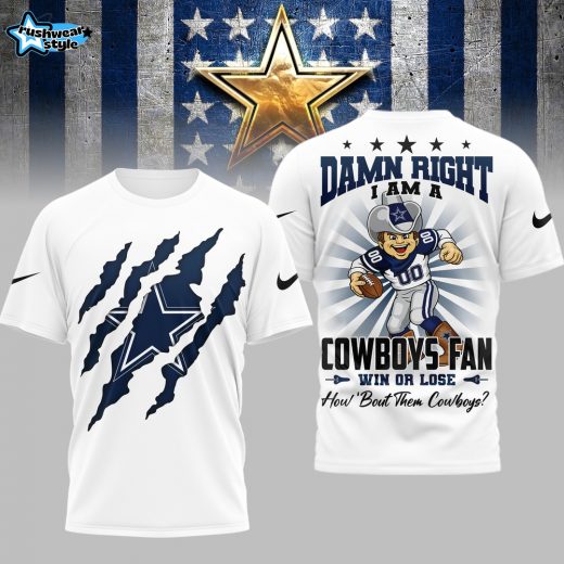 Dallas Cowboys | Premium NFL Go Cowboys 3D Shirt NY