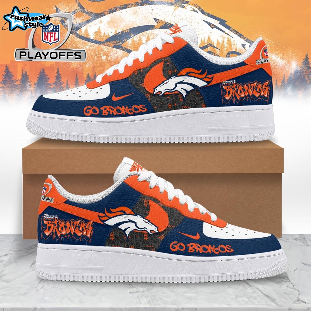 Denver Broncos | Premium NFL Playoffs 2025-26 AF1 Shoes MM Denver Broncos | Premium NFL Playoffs 2025-26 AF1 Shoes MM