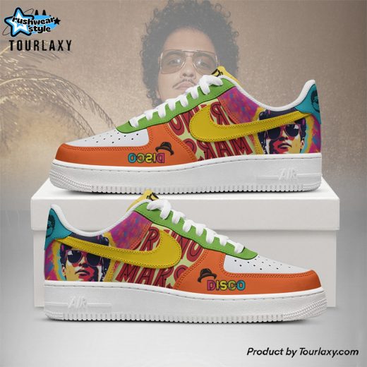 Disco Bruno Mars AF1 Shoes – Tourlaxy