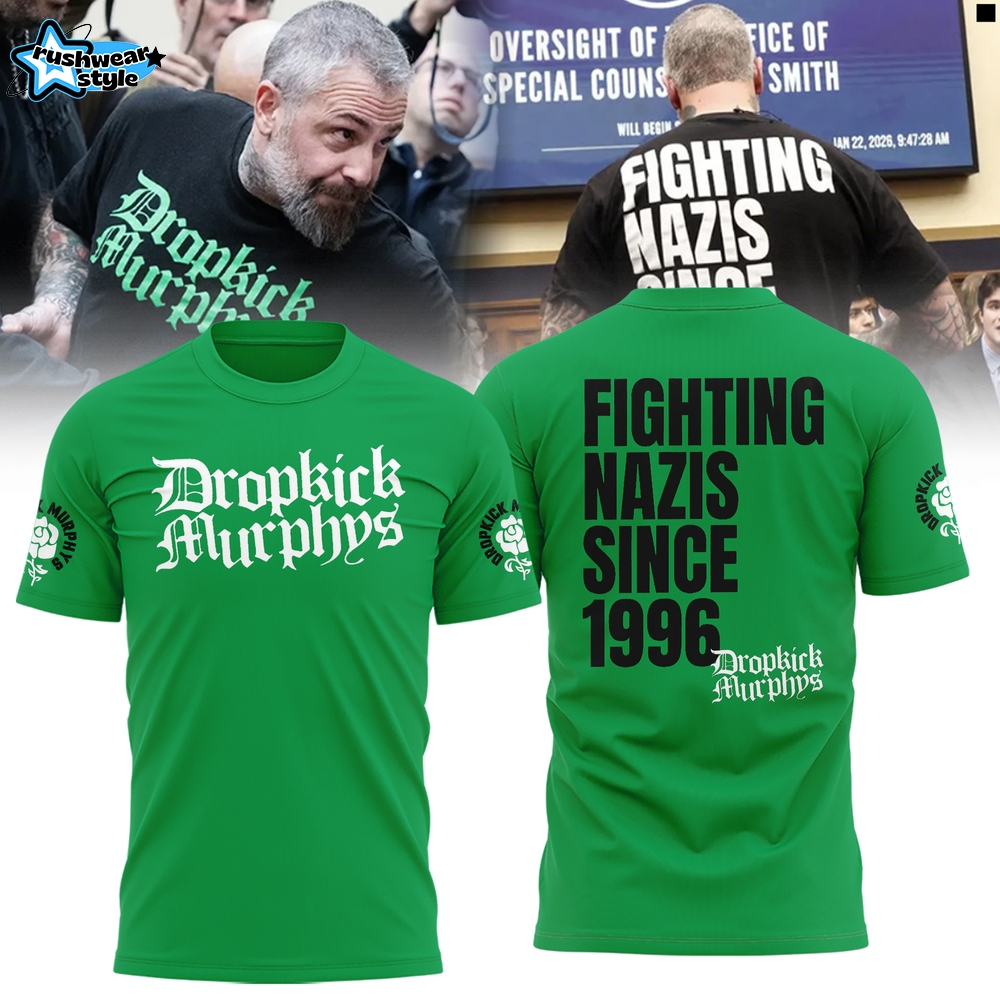 Dropkick Murphys 2026 Limited Edition Shirt - Green Dropkick Murphys 2026 Limited Edition Shirt - Green
