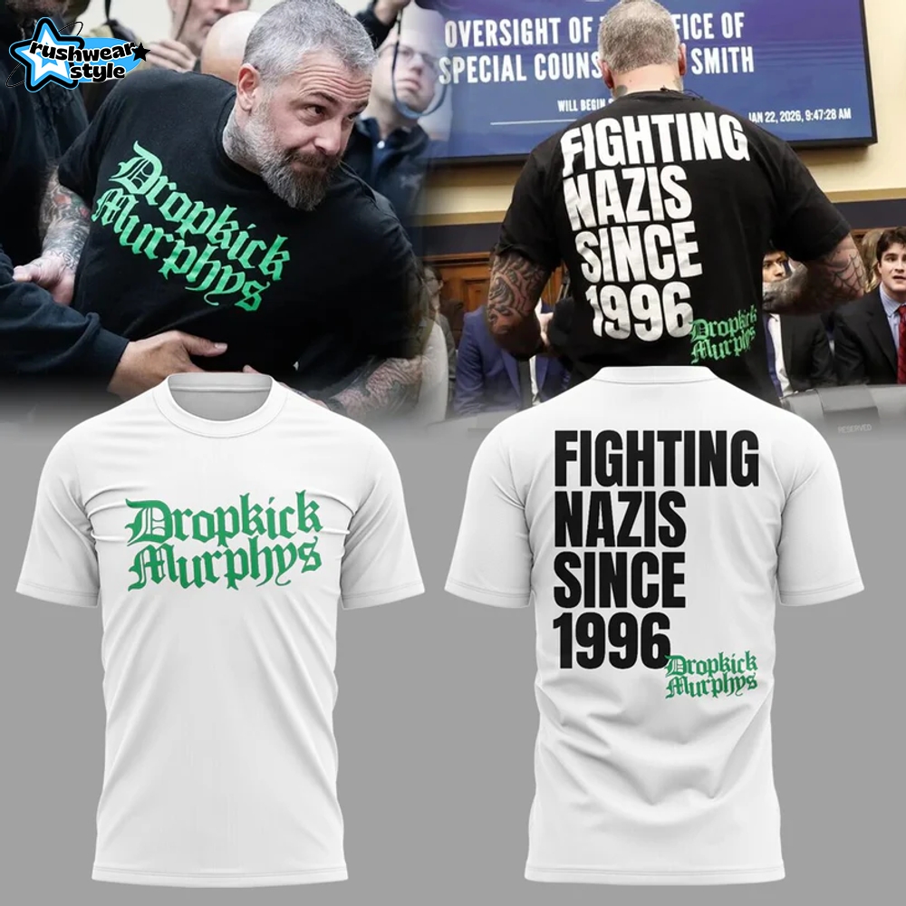 Dropkick Murphys 2026 Limited Edition Shirt - White Dropkick Murphys 2026 Limited Edition Shirt - White