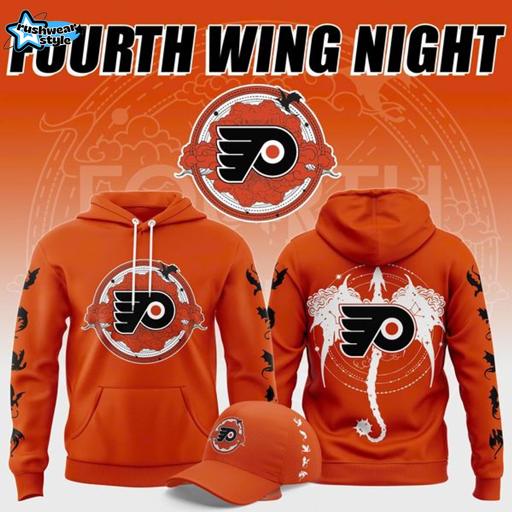 Exclusive Philadelphia Flyers 2026 Fourth Wing Night Hoodie Exclusive Philadelphia Flyers 2026 Fourth Wing Night Hoodie