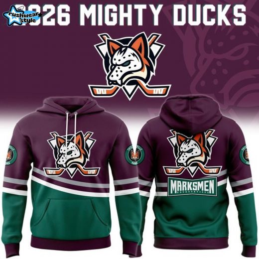 Fayetteville Marksmen'' Mighty Ducks Night '' 2026 Hoodie