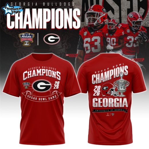 Georgia Bulldogs – Sugar Bowl Champions T-shirt
