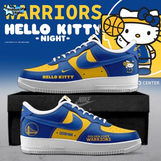 Golden State Warriors x Hello Kitty Night 2026 Special Edition AF1 Sneakers