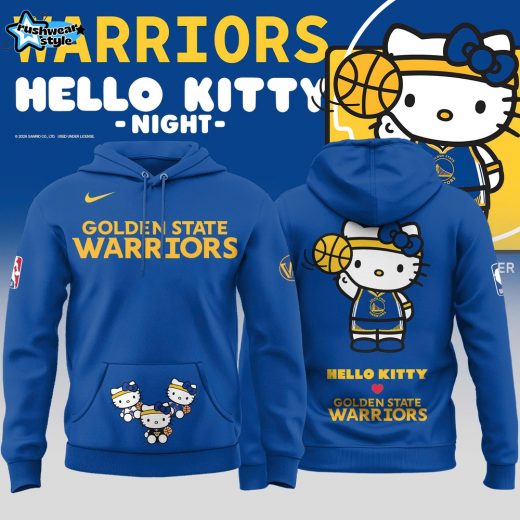 Golden State Warriors x Hello Kitty Night 2026 Special Edition Hoodie