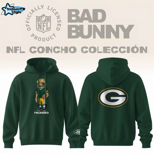 Green Bay Packers x Bad Bunny Concho Collection NFL Hoodie