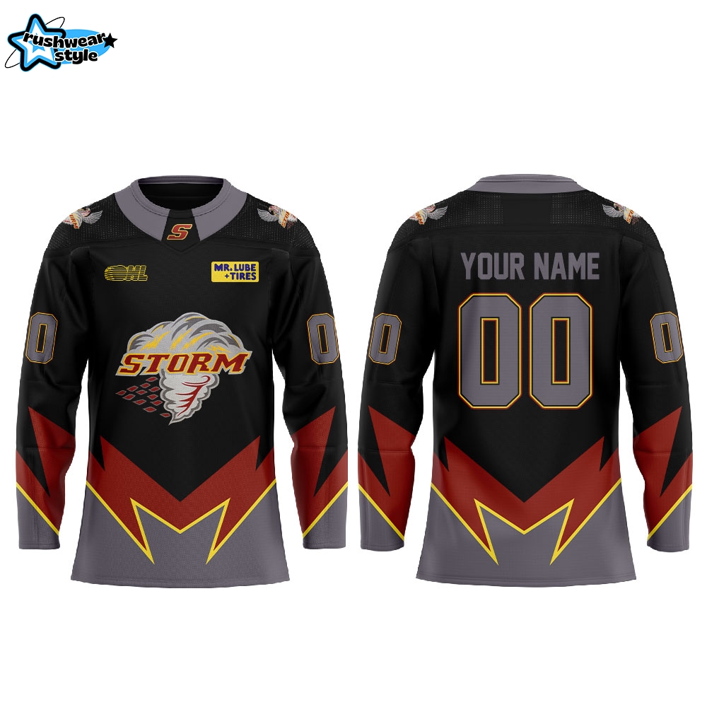 Guelph Storm Inspire Night 2026 Commemorative Custom Name Hockey Jersey Guelph Storm Inspire Night 2026 Commemorative Custom Name Hockey Jersey
