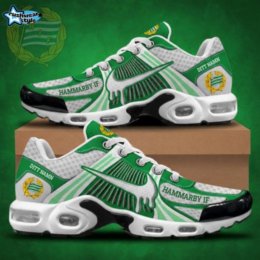 Hammarby IF Air Max Plus Custom Sneakers – New Version With Your Name