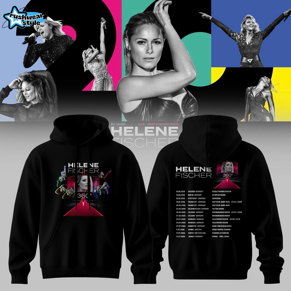 Helene Fischer – 20 Jahre | 360° Stadium Tour Hoodie Helene Fischer – 20 Jahre | 360° Stadium Tour Hoodie