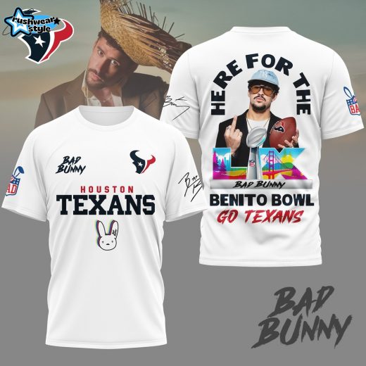 Houston Texans | Premium NFL Benito Bowl 3D Shirt NY