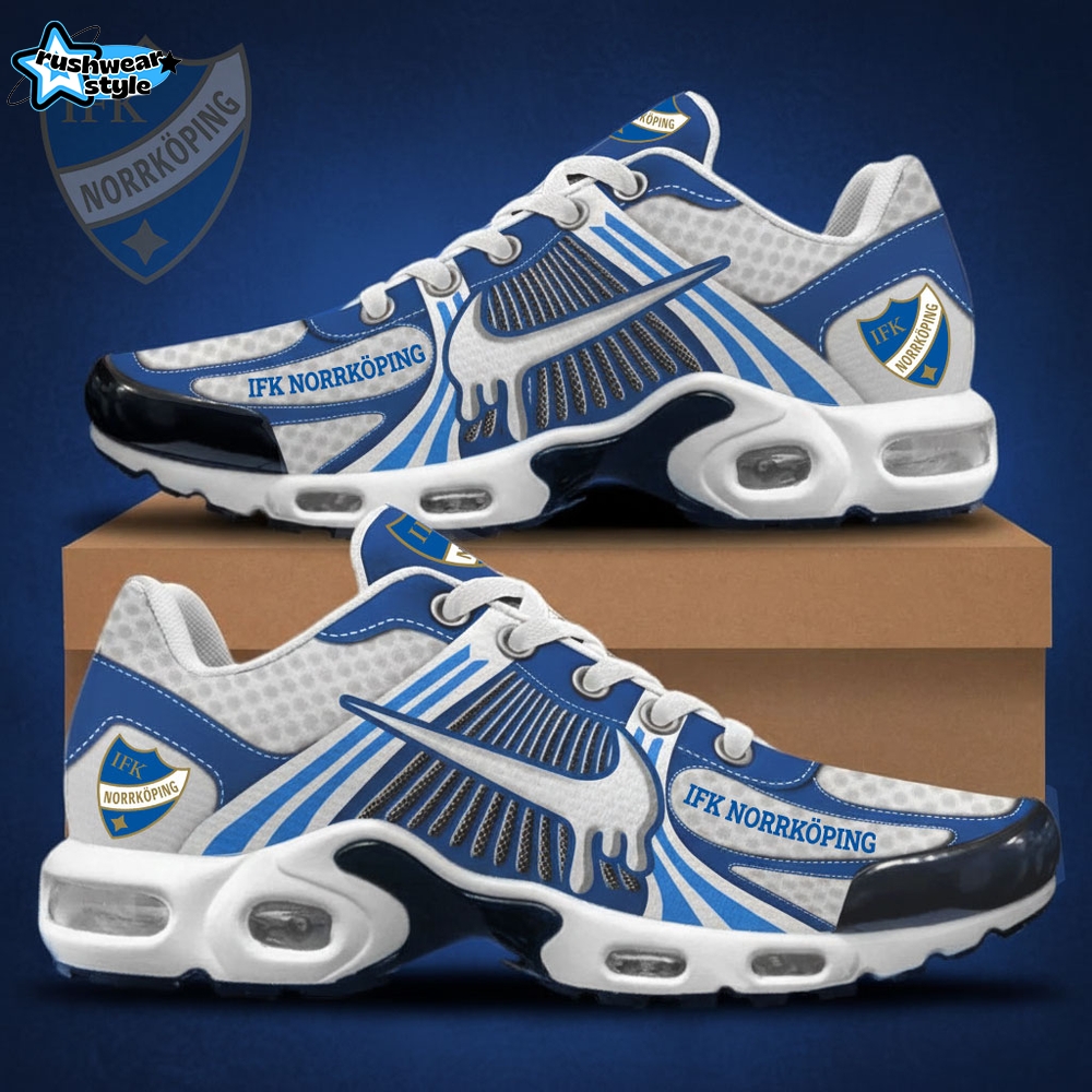 IFK Norrköping Air Max Plus Custom Sneakers – New Version With Your Name IFK Norrköping Air Max Plus Custom Sneakers – New Version With Your Name