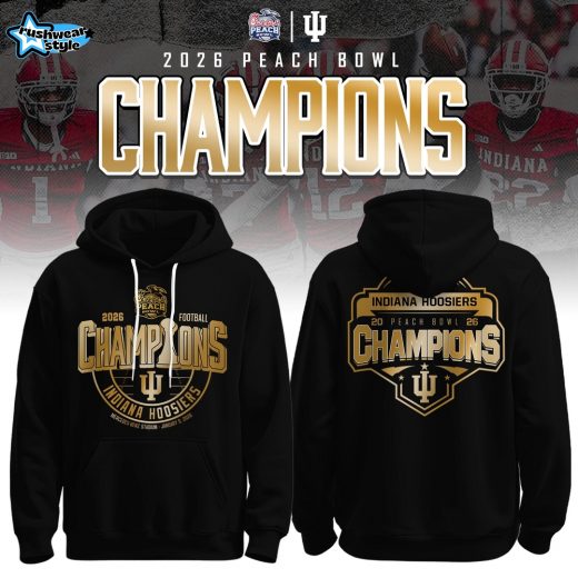IH 2026 Football Peach Bowl Champions Hoodie Limited Edition V2