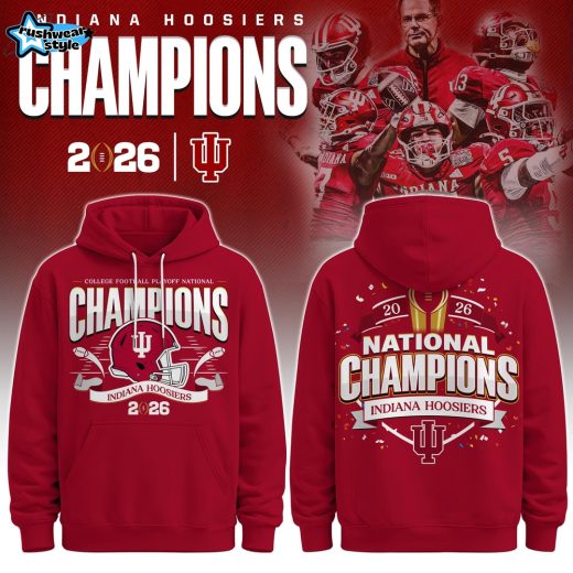 Indiana Hoosiers Champions Hoodie Limited Editions