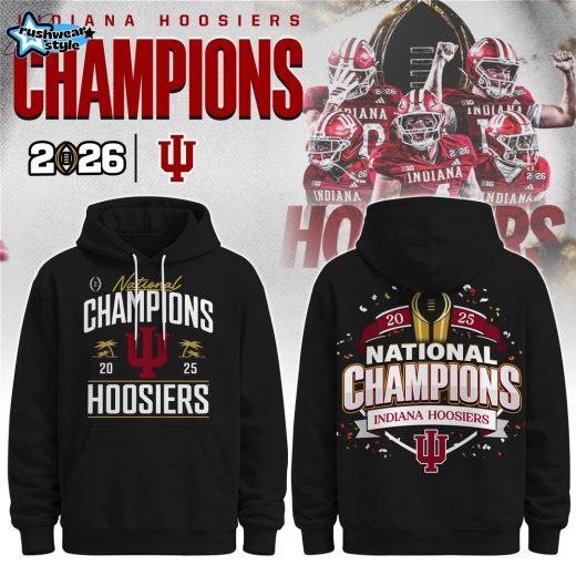 Indiana Hoosiers Champions Hoodie Limited Editions Ver 2