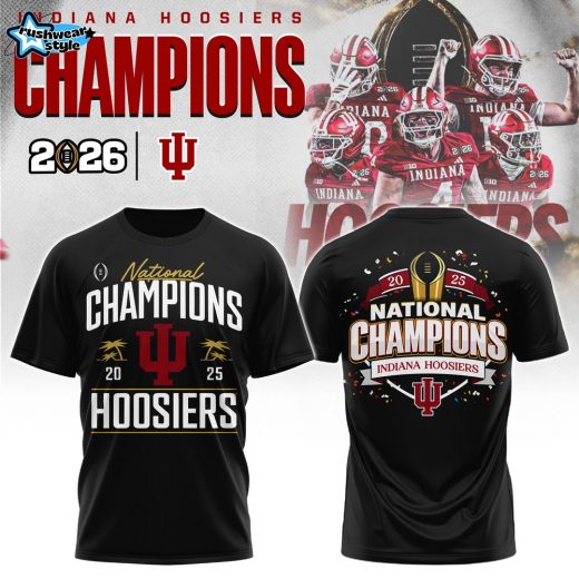 Indiana Hoosiers Champions T-shirt Black