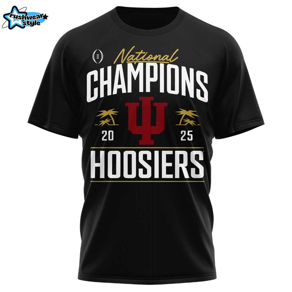 Indiana Hoosiers Champions T-shirt Black Indiana Hoosiers Champions T-shirt Black