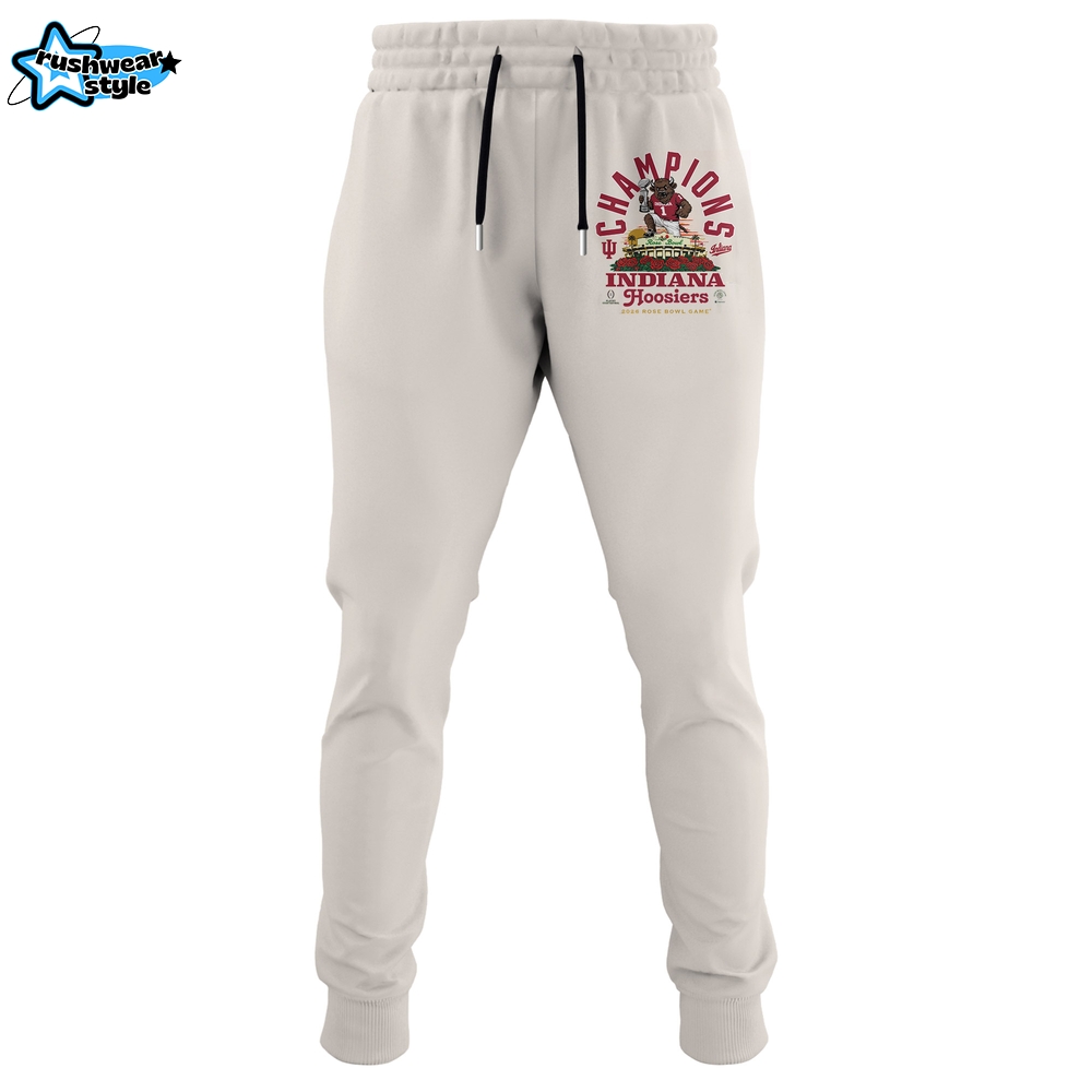 Indiana Hoosiers – Rose Bowl Champions Hoodie Ver 2 Indiana Hoosiers – Rose Bowl Champions Hoodie Ver 2