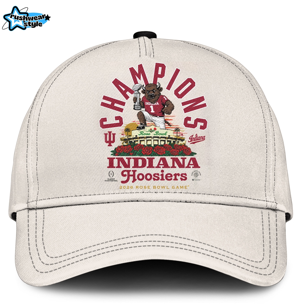 Indiana Hoosiers – Rose Bowl Champions Hoodie Ver 2 Indiana Hoosiers – Rose Bowl Champions Hoodie Ver 2