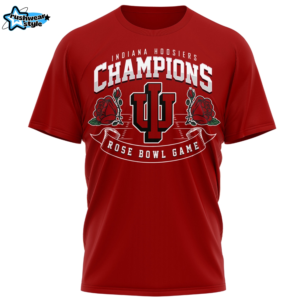 Indiana Hoosiers – Rose Bowl Champions T-shirt Indiana Hoosiers – Rose Bowl Champions T-shirt
