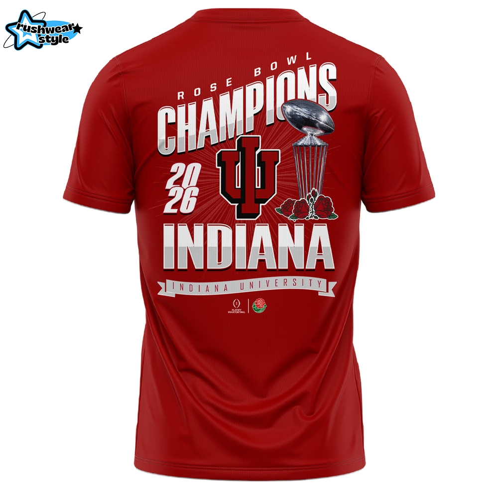 Indiana Hoosiers – Rose Bowl Champions T-shirt Indiana Hoosiers – Rose Bowl Champions T-shirt