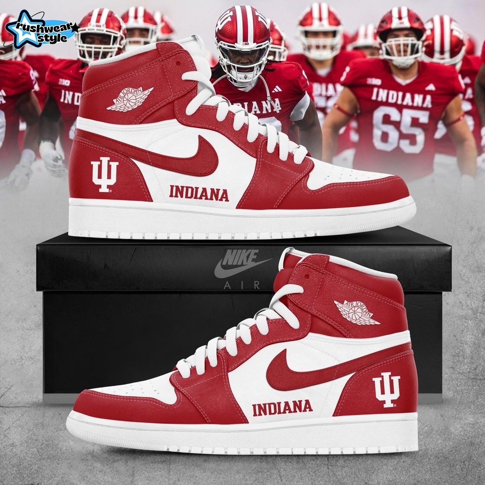 Indiana Hoosiers Special Edition Air Jordan 1 Sneaker Indiana Hoosiers Special Edition Air Jordan 1 Sneaker