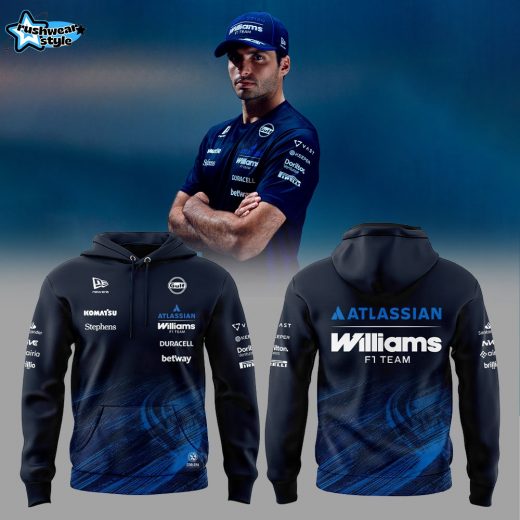 Introducing The brand New Atlassian Williams F1 Team x New Era Collection 2026 Combo V2 Hoodie