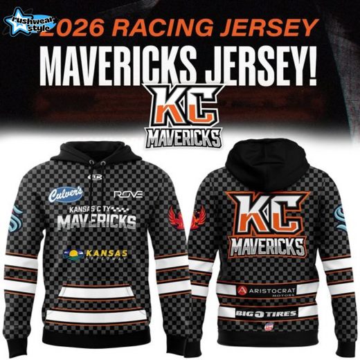 Kansas City Mavericks 2026 Racing Style Limited Edition Hoodie