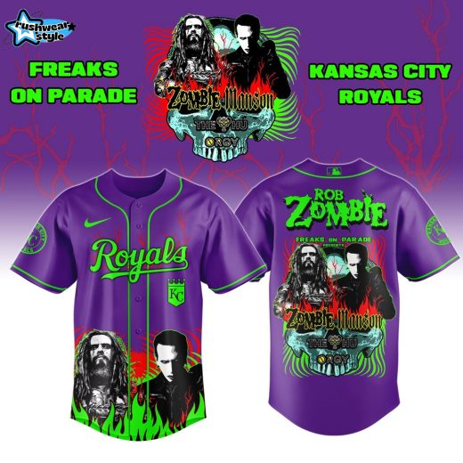 Kansas City Royals x Freaks On Parade Tour 2026 Colab Jersey Limited Edition