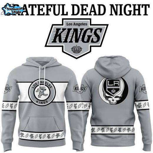 LA Kings 2026 Grateful Dead Night Hoodie Limited edition