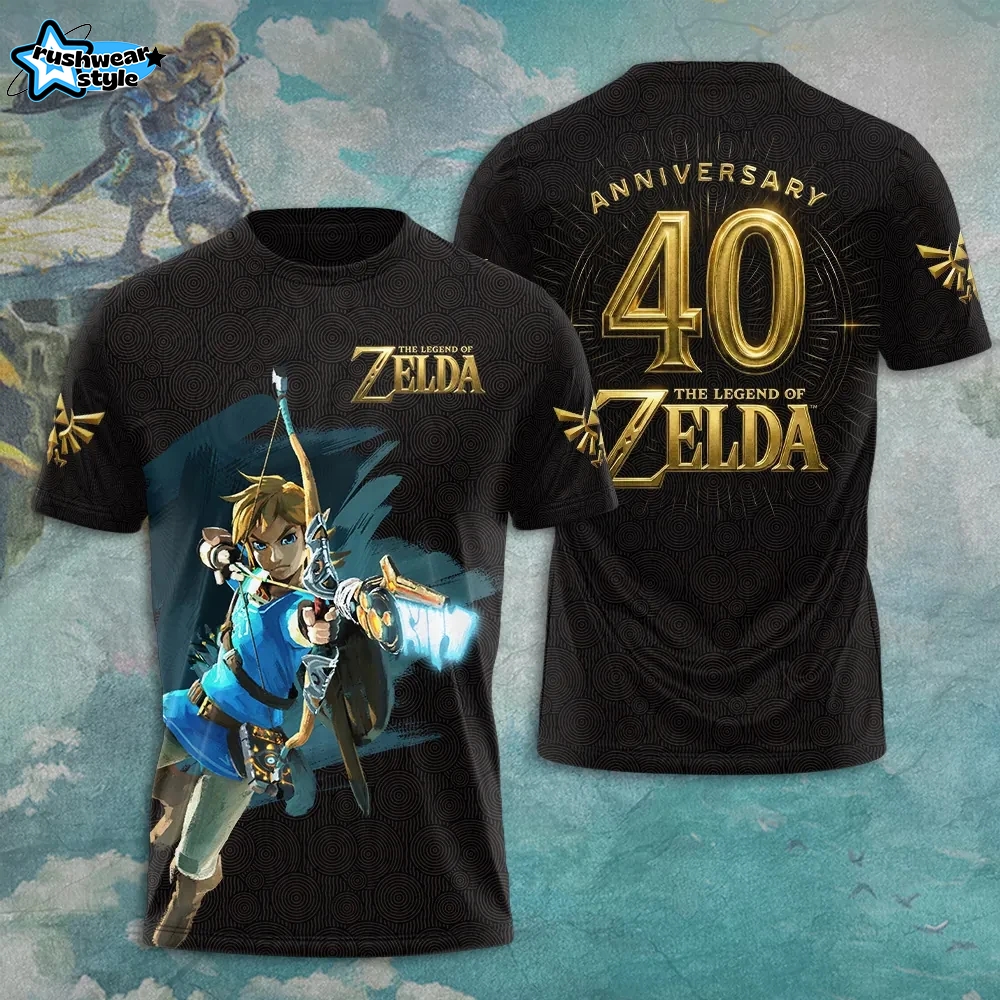Legend Of Zelda Breath Of The Wild Link Archer Jump Shot C1 V-Neck T-Shirt Legend Of Zelda Breath Of The Wild Link Archer Jump Shot C1 V-Neck T-Shirt