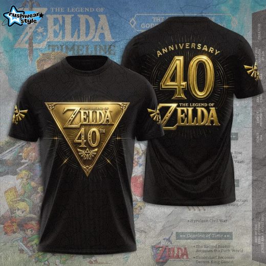 Legend of Zelda 40th Anniversary t-shirt