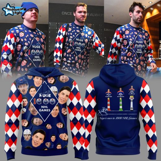 Limited Edition 1,000 NHL games Hoodie