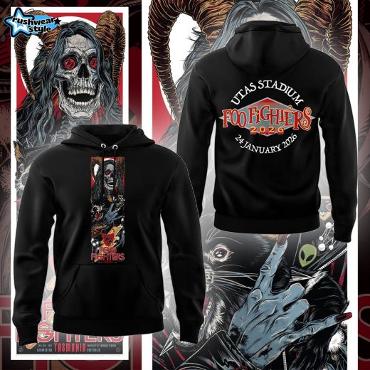 Limited Edition Foo Fighter Tour Tasmania Hoodie
