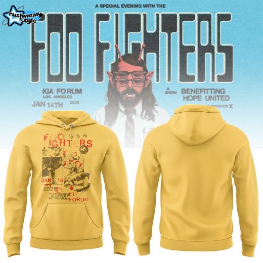 Limited Edition Foo Fighters Tour Hoodie