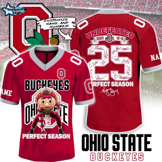 Limited Edition - Ohio State Buckeyes-V-neck Short Sleeve Jersey