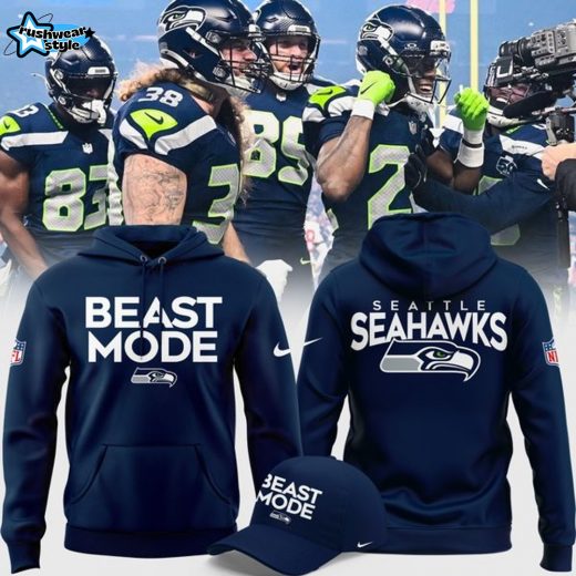 Limited Edition Seattle Seahawks Beast Mode Hoodie