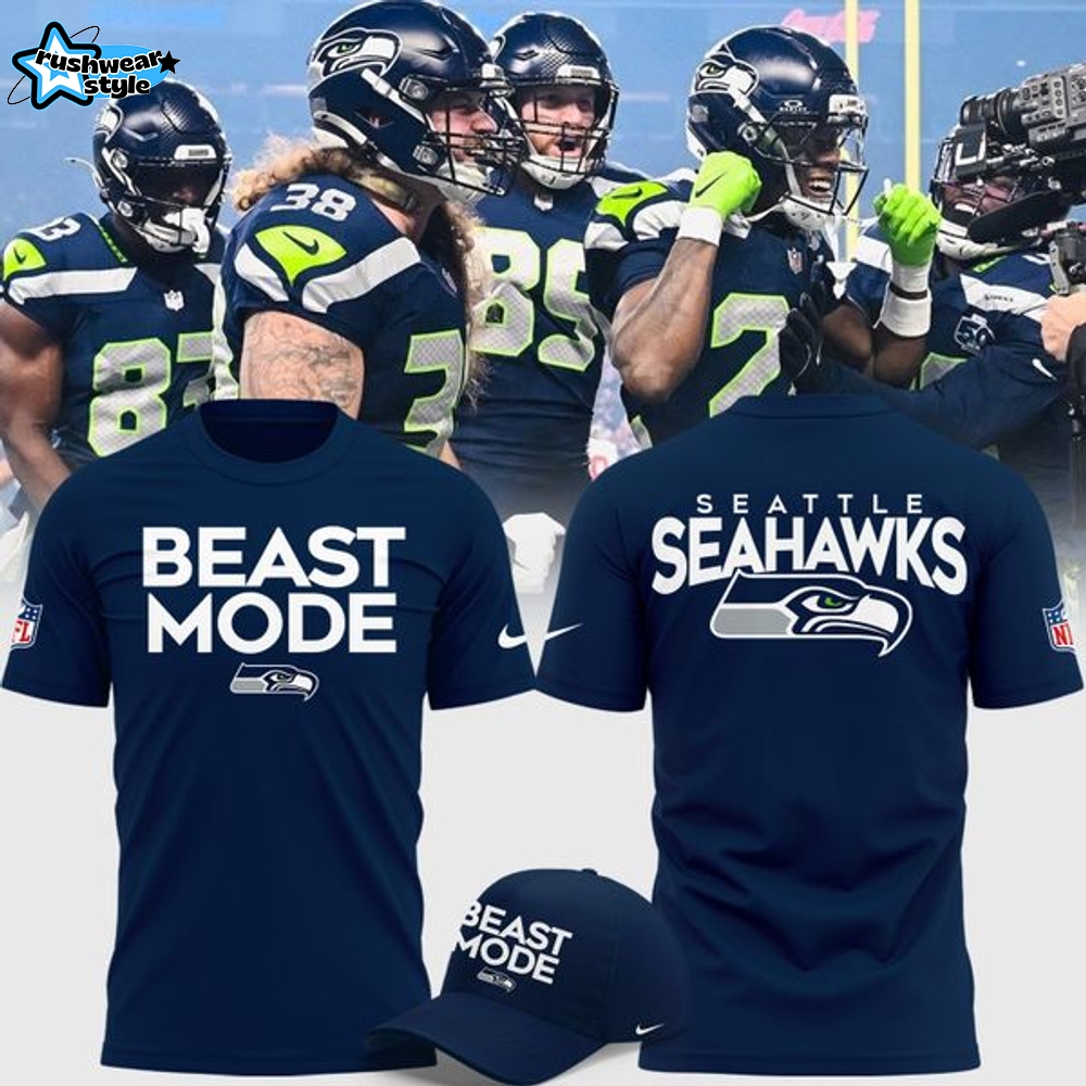 Limited Edition Seattle Seahawks Beast Mode Tshirt Limited Edition Seattle Seahawks Beast Mode Tshirt