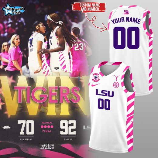 Limited Editon Play 4 Kay LSU WBB Custom Jersey